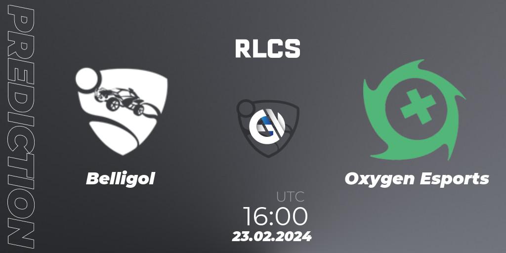 Belligol - Oxygen Esports: Maç tahminleri. 23.02.2024 at 16:00, Rocket League, RLCS 2024 - Major 1: Europe Open Qualifier 2