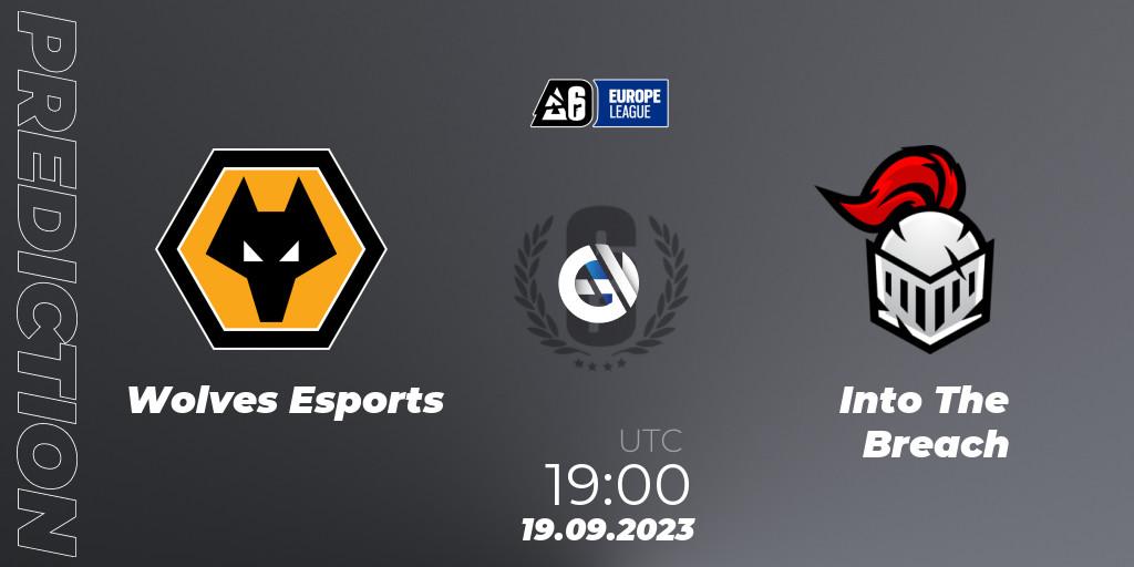 Wolves Esports - Into The Breach: Maç tahminleri. 19.09.2023 at 19:00, Rainbow Six, Europe League 2023 - Stage 2