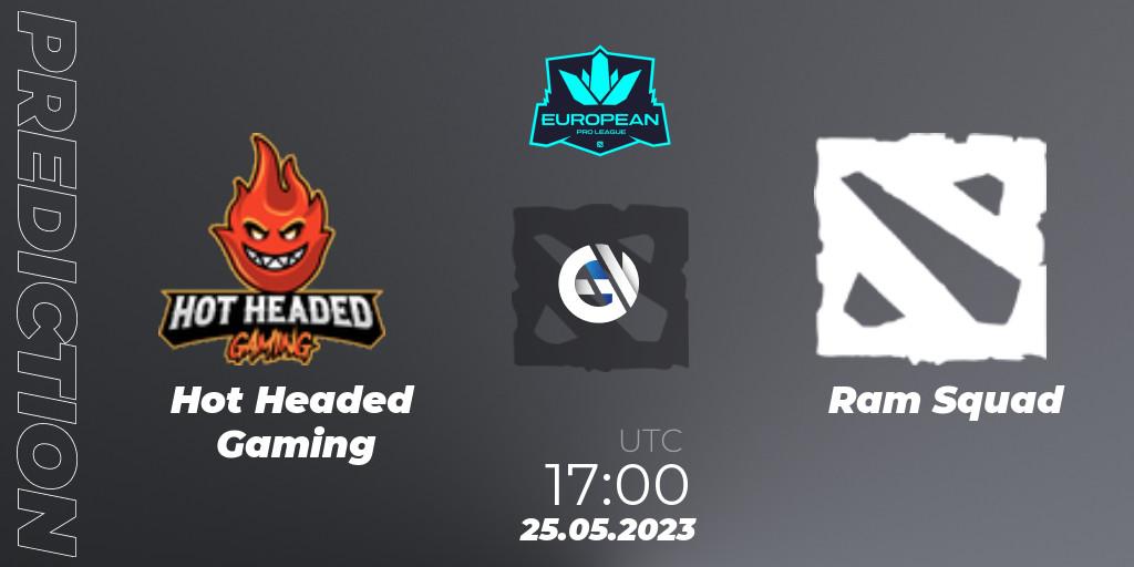 Hot Headed Gaming - Ram Squad: Maç tahminleri. 25.05.2023 at 16:59, Dota 2, European Pro League Season 9