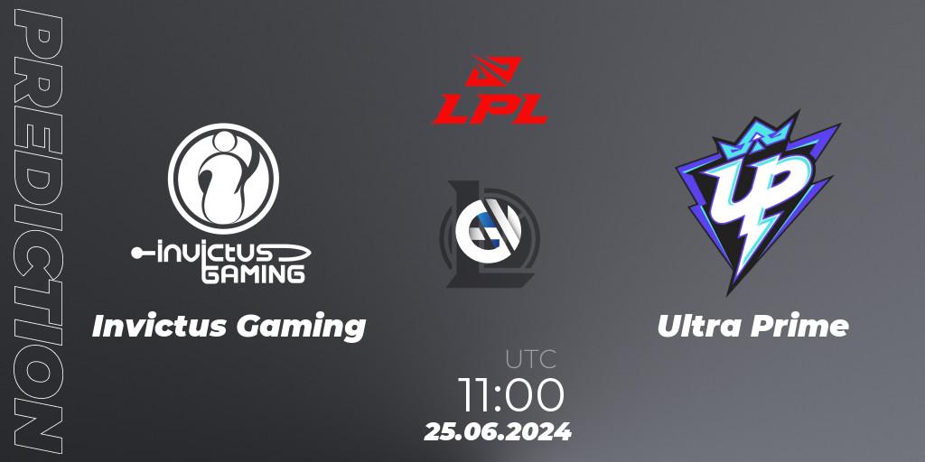 Invictus Gaming - Ultra Prime: Maç tahminleri. 25.06.2024 at 09:00, LoL, LPL 2024 Summer - Group Stage