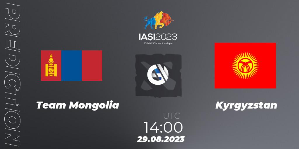 Team Mongolia - Kyrgyzstan: Maç tahminleri. 29.08.2023 at 18:02, Dota 2, IESF World Championship 2023