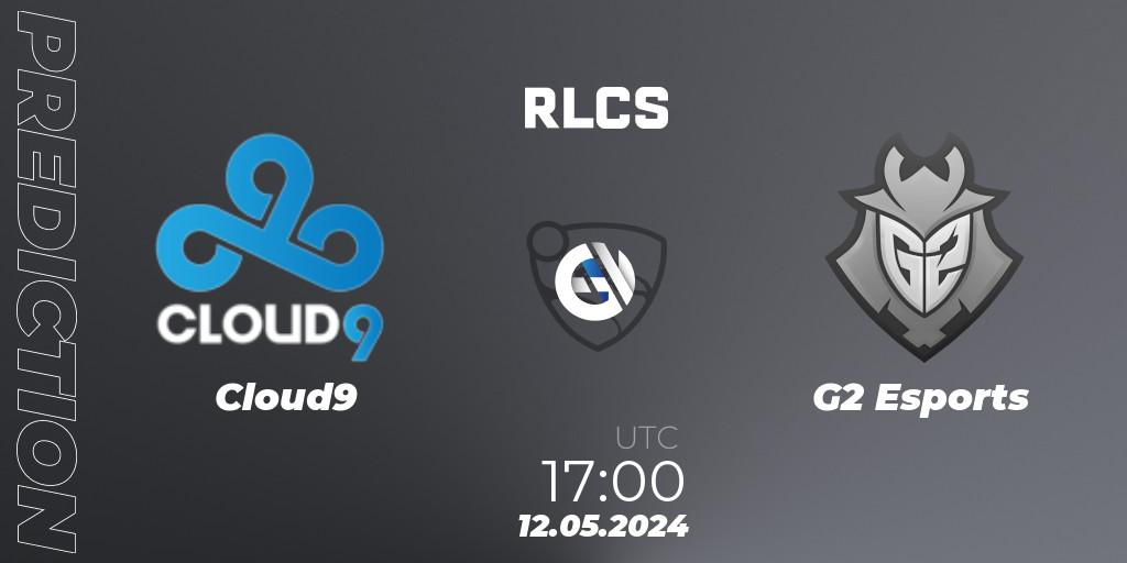 Cloud9 - G2 Esports: Maç tahminleri. 12.05.2024 at 17:00, Rocket League, RLCS 2024 - Major 2: NA Open Qualifier 5