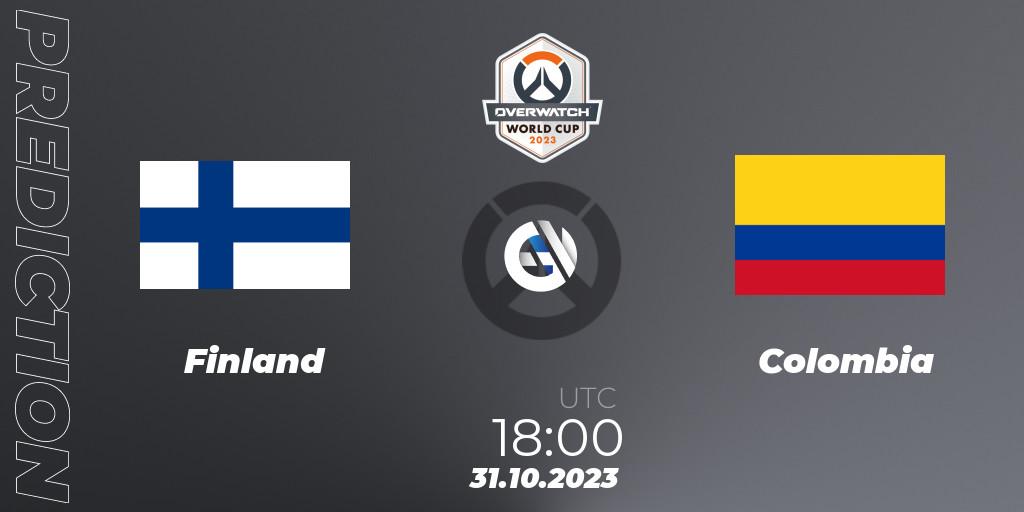 Finland - Colombia: Maç tahminleri. 31.10.23, Overwatch, Overwatch World Cup 2023