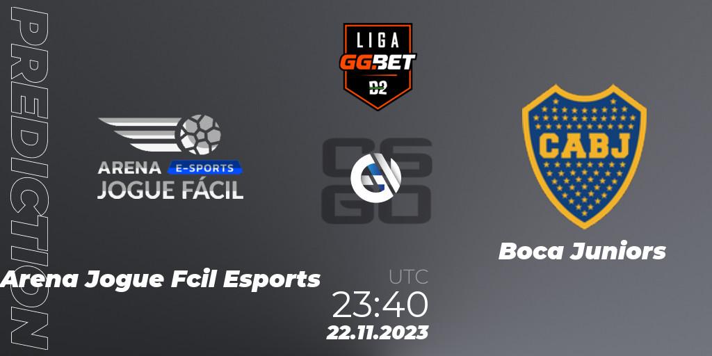  Arena Jogue Fácil Esports - Boca Juniors: Maç tahminleri. 22.11.23, CS2 (CS:GO), Dust2 Brasil Liga Season 2