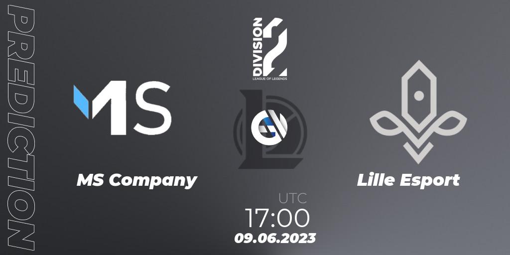 MS Company - Lille Esport: Maç tahminleri. 09.06.23, LoL, LFL Division 2 Summer 2023 - Group Stage