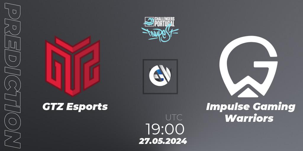 GTZ Esports - Impulse Gaming Warriors: Maç tahminleri. 27.05.2024 at 18:00, VALORANT, VALORANT Challengers 2024 Portugal: Tempest Split 2