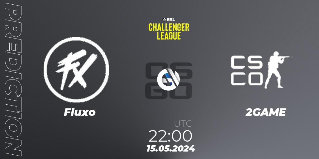 Fluxo - 2GAME: Maç tahminleri. 15.05.2024 at 22:00, Counter-Strike (CS2), ESL Challenger League Season 47: South America
