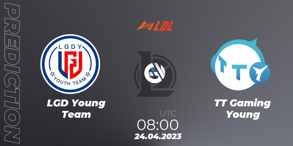 LGD Young Team - TT Gaming Young: Maç tahminleri. 24.04.2023 at 08:50, LoL, LDL 2023 - Regular Season - Stage 2