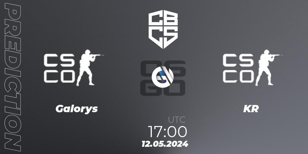 Galorys - KRÜ Esports: Maç tahminleri. 12.05.2024 at 19:45, Counter-Strike (CS2), CBCS Season 4