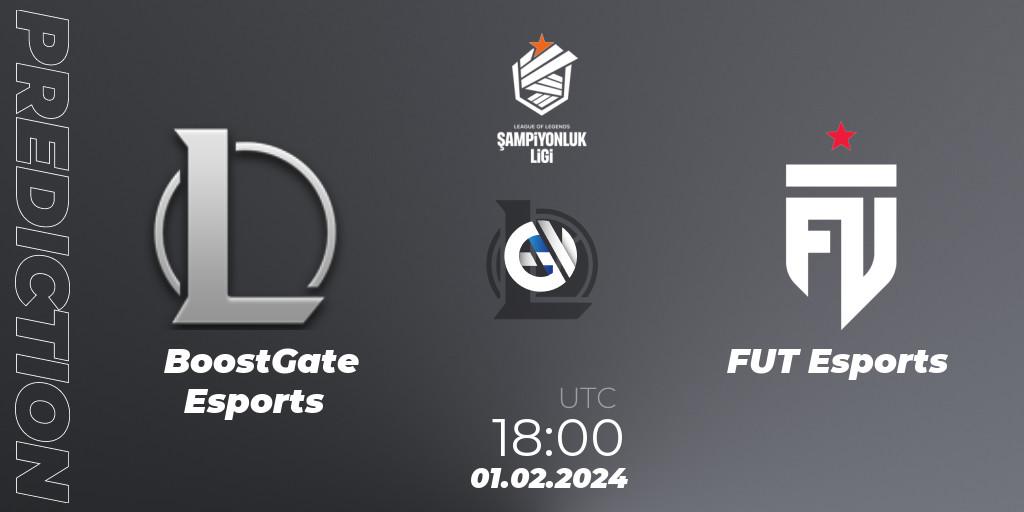 BoostGate Esports - FUT Esports: Maç tahminleri. 01.02.2024 at 18:00, LoL, TCL Winter 2024