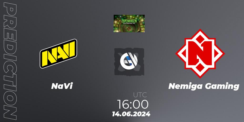 NaVi - Nemiga Gaming: Maç tahminleri. 14.06.2024 at 16:00, Dota 2, The International 2024: Eastern Europe Closed Qualifier