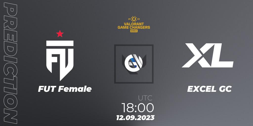 FUT Female - EXCEL GC: Maç tahminleri. 12.09.2023 at 18:00, VALORANT, VCT 2023: Game Changers EMEA Stage 3 - Group Stage