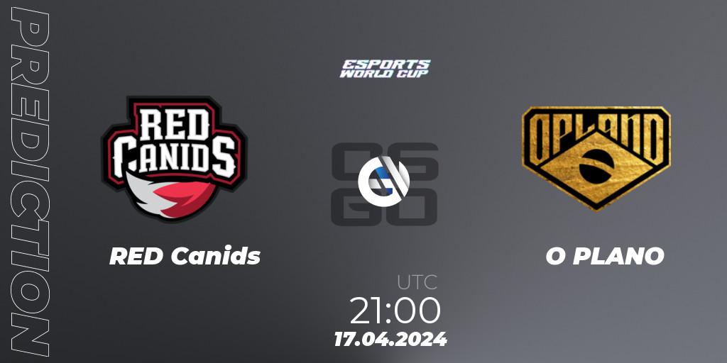 RED Canids - O PLANO: Maç tahminleri. 17.04.24, CS2 (CS:GO), Esports World Cup 2024: South American Open Qualifier
