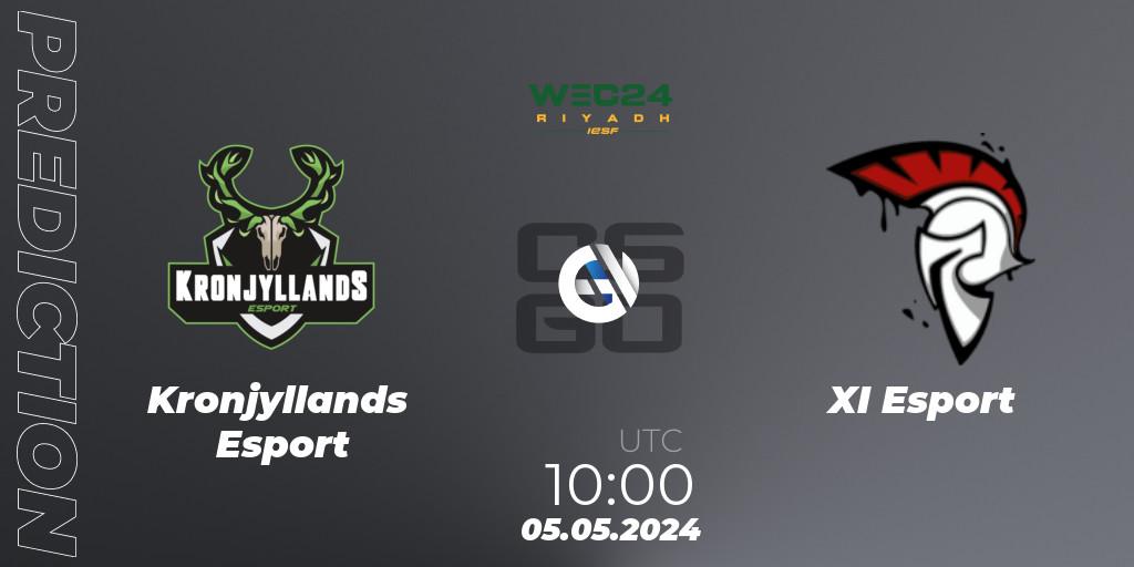Kronjyllands Esport - XI Esport: Maç tahminleri. 05.05.2024 at 10:00, Counter-Strike (CS2), IESF World Esports Championship 2024: Danish Qualifier