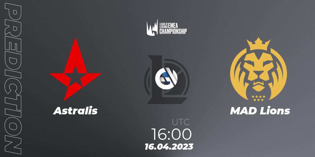 Astralis - MAD Lions: Maç tahminleri. 16.04.23, LoL, LEC Spring 2023 - Group Stage