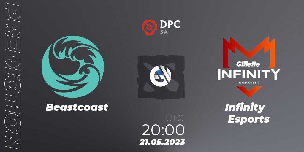 Beastcoast - Infinity Esports: Maç tahminleri. 21.05.2023 at 20:00, Dota 2, DPC 2023 Tour 3: SA Division I (Upper)