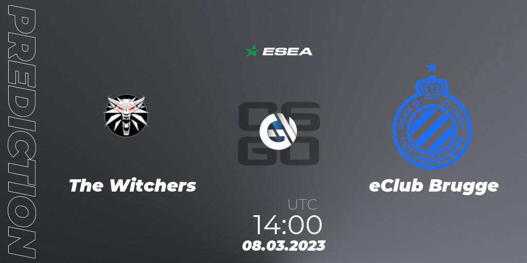 The Witchers - eClub Brugge: Maç tahminleri. 08.03.2023 at 14:10, Counter-Strike (CS2), ESEA Season 44: Advanced Division - Europe