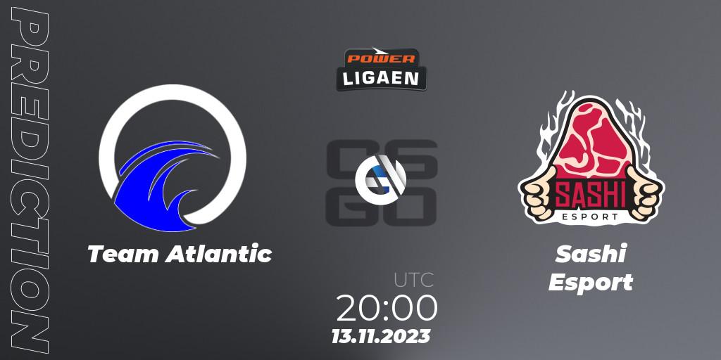 Team Atlantic - Sashi Esport: Maç tahminleri. 13.11.2023 at 20:00, Counter-Strike (CS2), Dust2.dk Ligaen Season 24: Regular Season