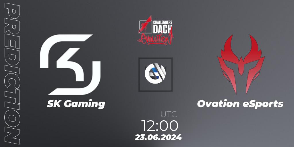 SK Gaming - Ovation eSports: Maç tahminleri. 22.06.2024 at 15:00, VALORANT, VALORANT Challengers 2024 DACH: Evolution Split 2