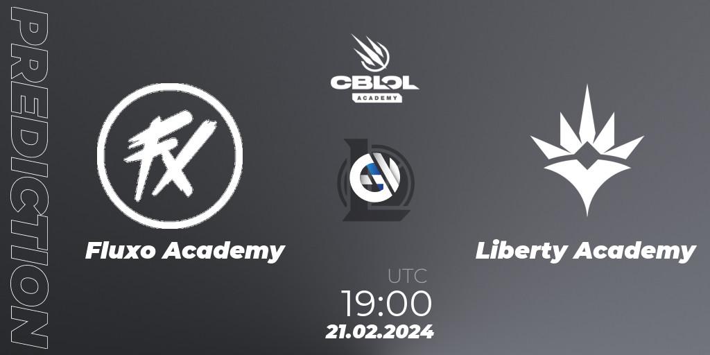 Fluxo Academy - Liberty Academy: Maç tahminleri. 21.02.2024 at 19:00, LoL, CBLOL Academy Split 1 2024