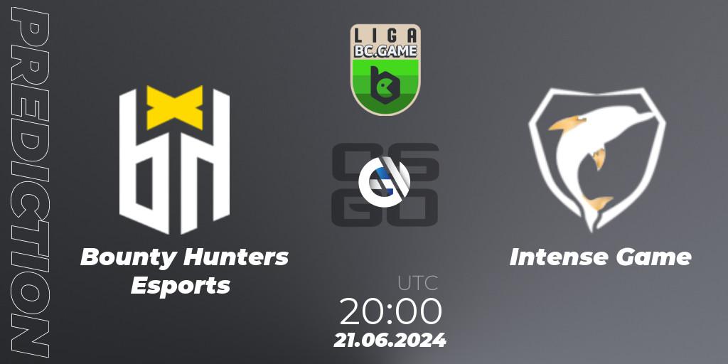 Bounty Hunters Esports - Intense Game: Maç tahminleri. 21.06.2024 at 20:00, Counter-Strike (CS2), Dust2 Brasil Liga Season 3: Division 1