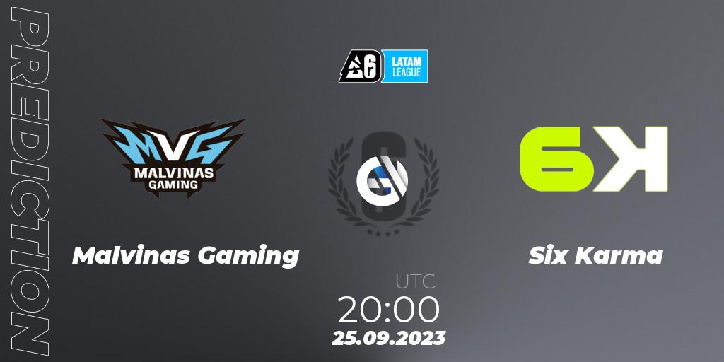 Malvinas Gaming - Six Karma: Maç tahminleri. 25.09.23, Rainbow Six, LATAM League 2023 - Stage 2