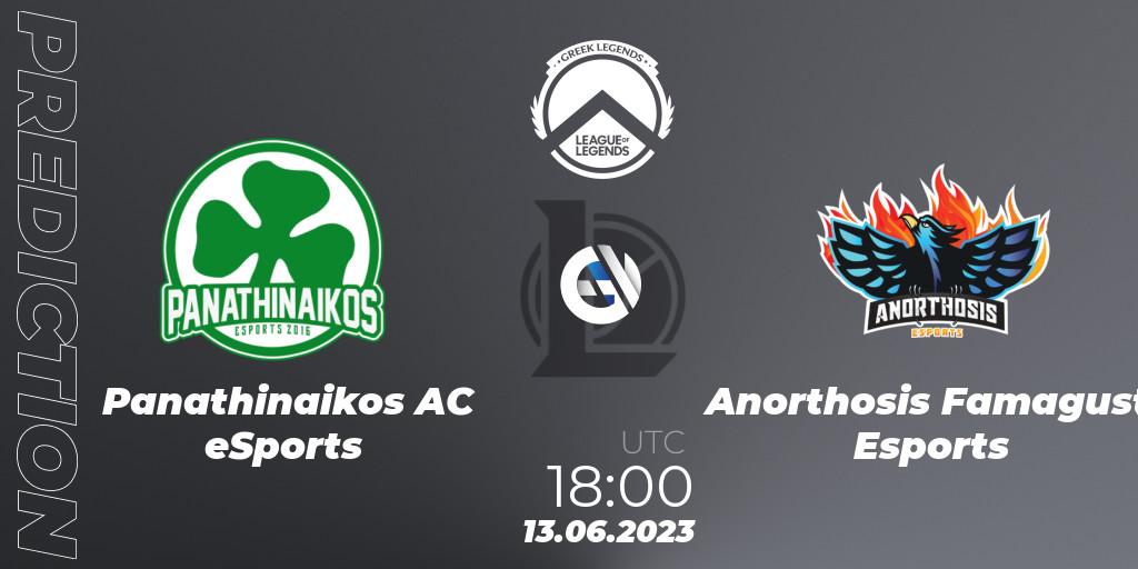 Panathinaikos AC eSports - Anorthosis Famagusta Esports: Maç tahminleri. 13.06.23, LoL, Greek Legends League Summer 2023
