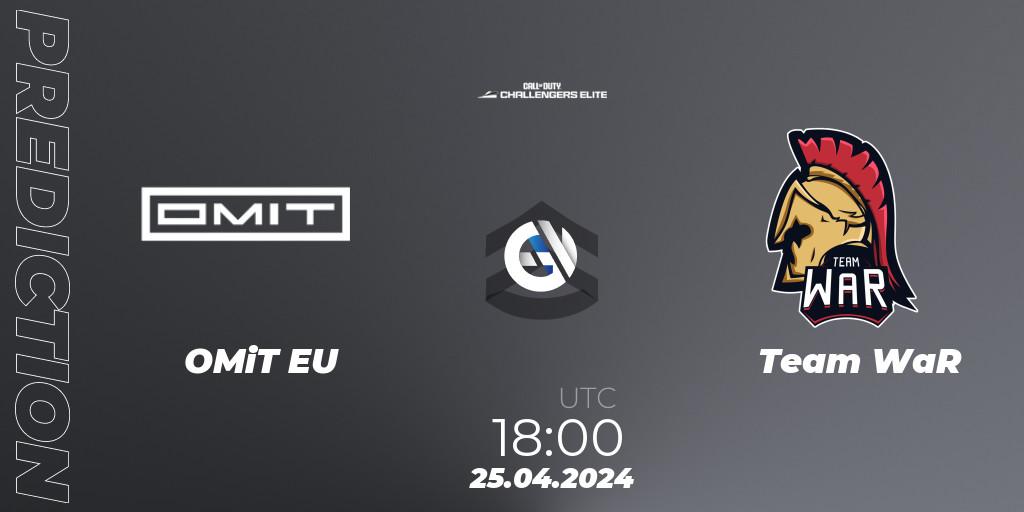 OMiT EU - Team WaR: Maç tahminleri. 25.04.2024 at 18:00, Call of Duty, Call of Duty Challengers 2024 - Elite 2: EU