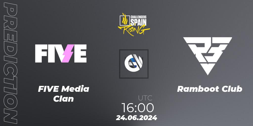FIVE Media Clan - Ramboot Club: Maç tahminleri. 23.06.2024 at 16:00, VALORANT, VALORANT Challengers 2024 Spain: Rising Split 2