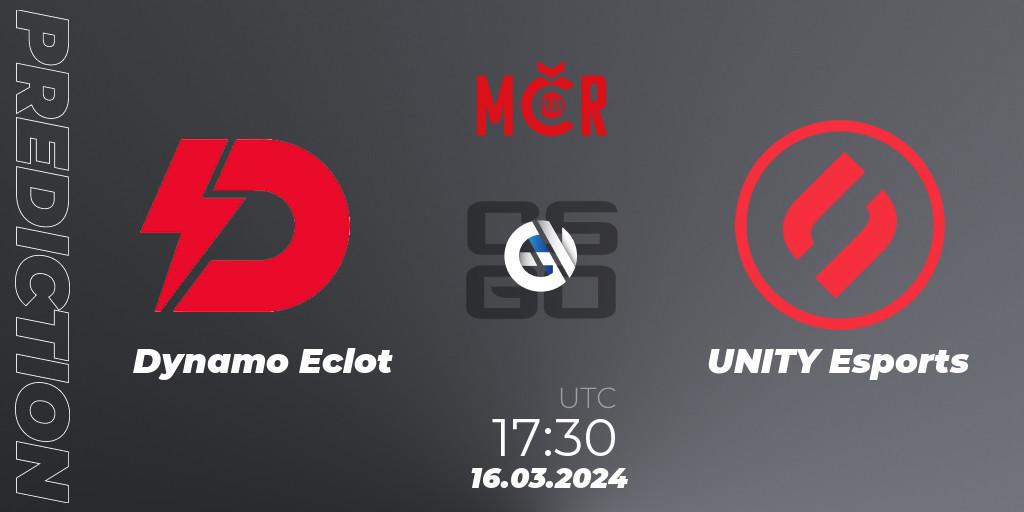 Dynamo Eclot - UNITY Esports: Maç tahminleri. 16.03.2024 at 16:40, Counter-Strike (CS2), Tipsport Cup Winter 2024