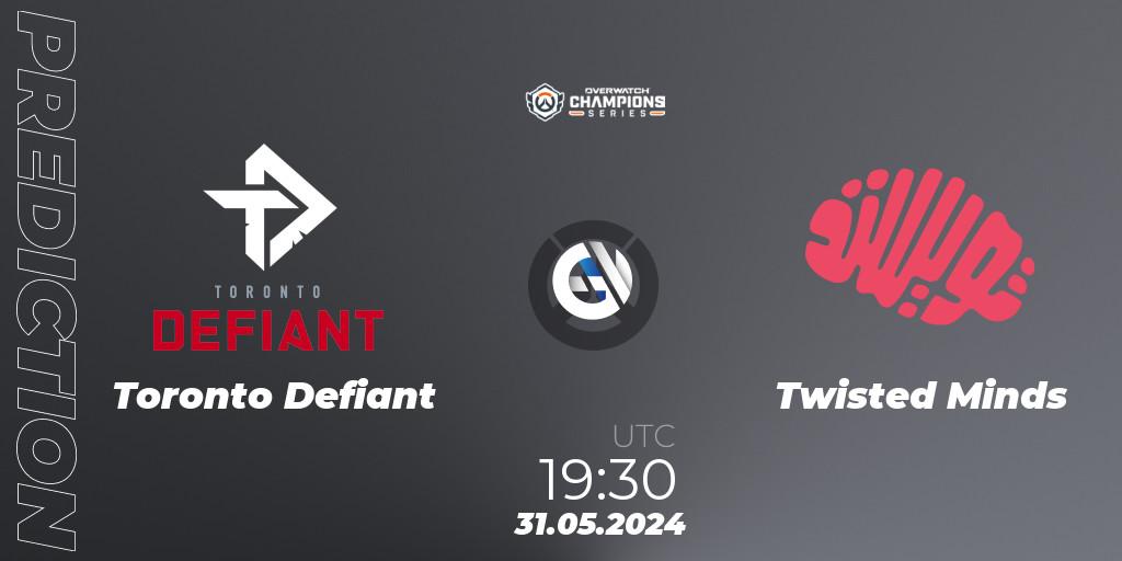 Toronto Defiant - Twisted Minds: Maç tahminleri. 31.05.2024 at 23:30, Overwatch, Overwatch Champions Series 2024 Major