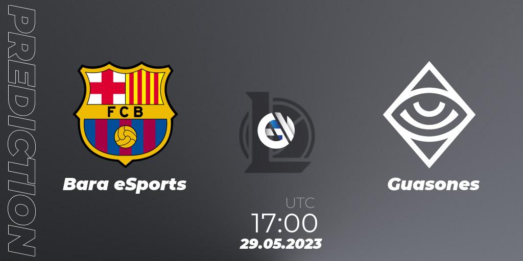 Barça eSports - Guasones: Maç tahminleri. 29.05.2023 at 17:00, LoL, Superliga Summer 2023 - Group Stage