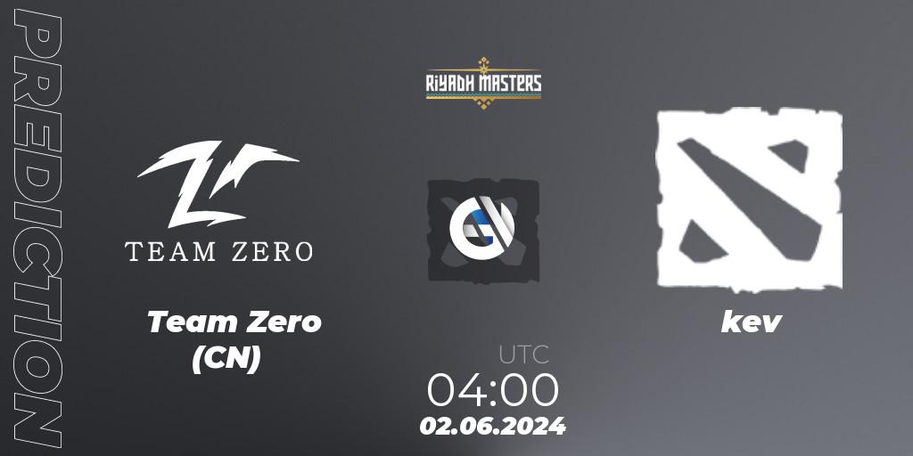 Team Zero (CN) - kev: Maç tahminleri. 02.06.2024 at 04:00, Dota 2, Riyadh Masters 2024: China Closed Qualifier