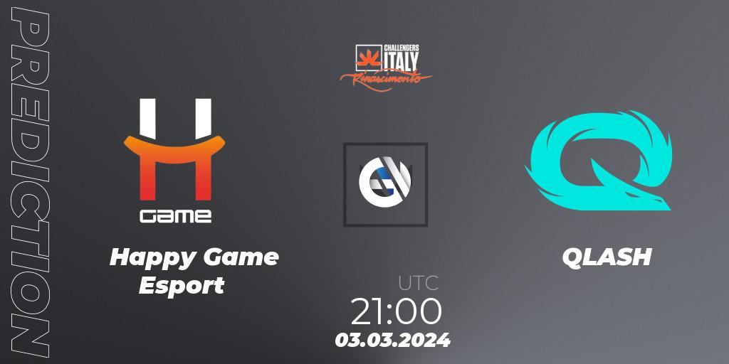 Happy Game Esport - QLASH: Maç tahminleri. 03.03.24, VALORANT, VALORANT Challengers 2024 Italy: Rinascimento Split 1