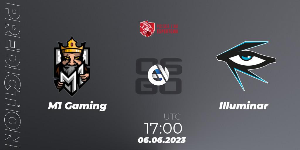 M1 Gaming - Illuminar: Maç tahminleri. 06.06.2023 at 17:00, Counter-Strike (CS2), Polish Esports League 2023 Split 2