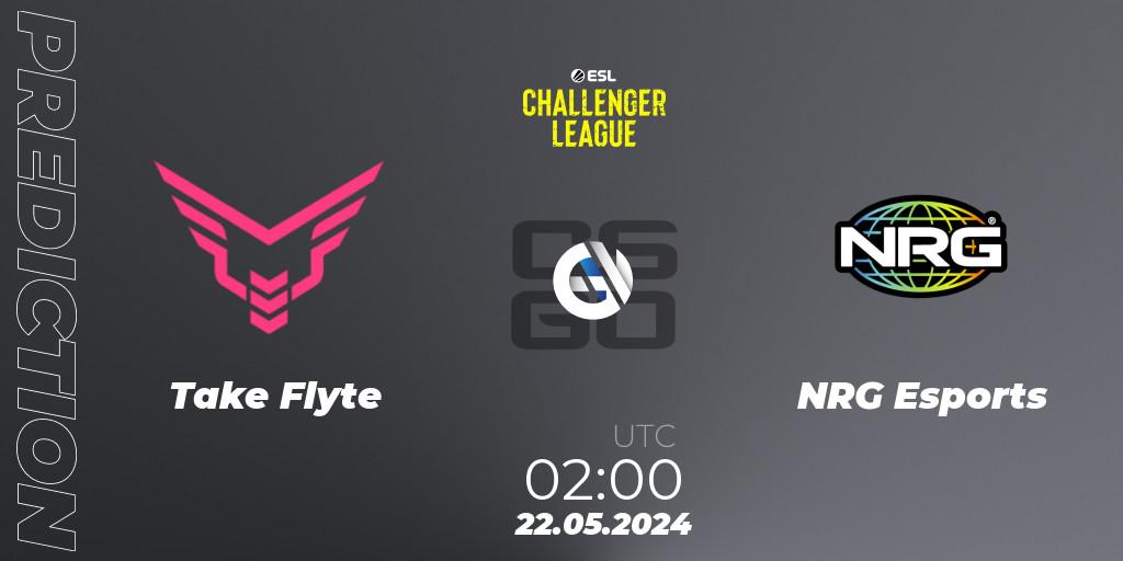 Take Flyte - NRG Esports: Maç tahminleri. 22.05.2024 at 01:50, Counter-Strike (CS2), ESL Challenger League Season 47: North America