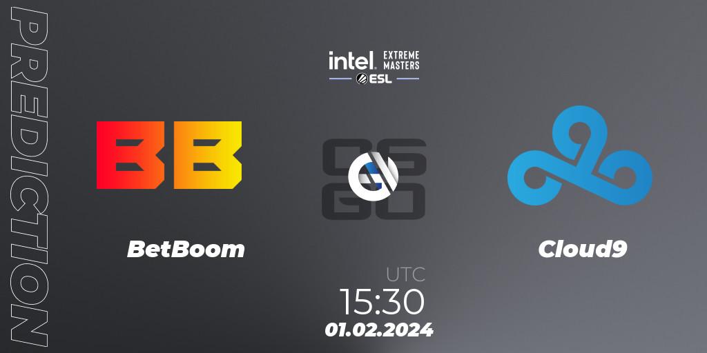 BetBoom - Cloud9: Maç tahminleri. 01.02.2024 at 15:30, Counter-Strike (CS2), IEM Katowice 2024 Play-in