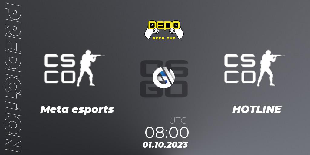 Meta esports - HOTLINE: Maç tahminleri. 01.10.2023 at 08:00, Counter-Strike (CS2), FRAG Depo Cup