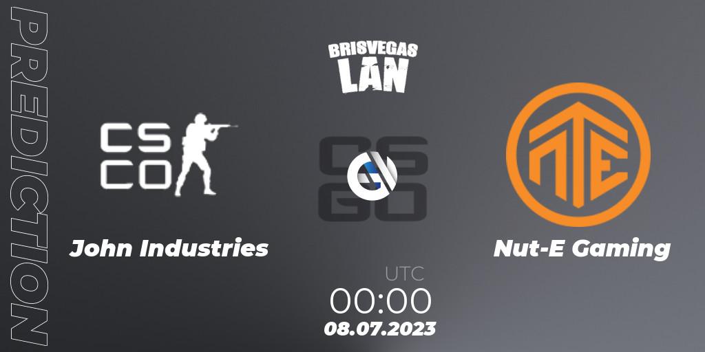 John Industries - Nut-E Gaming: Maç tahminleri. 08.07.2023 at 00:00, Counter-Strike (CS2), BrisVegas Winter 2023