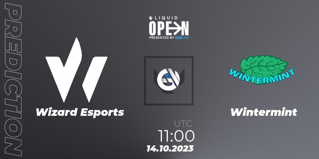 Wizard Esports - Wintermint: Maç tahminleri. 14.10.2023 at 11:00, VALORANT, Liquid Open 2023 - Europe