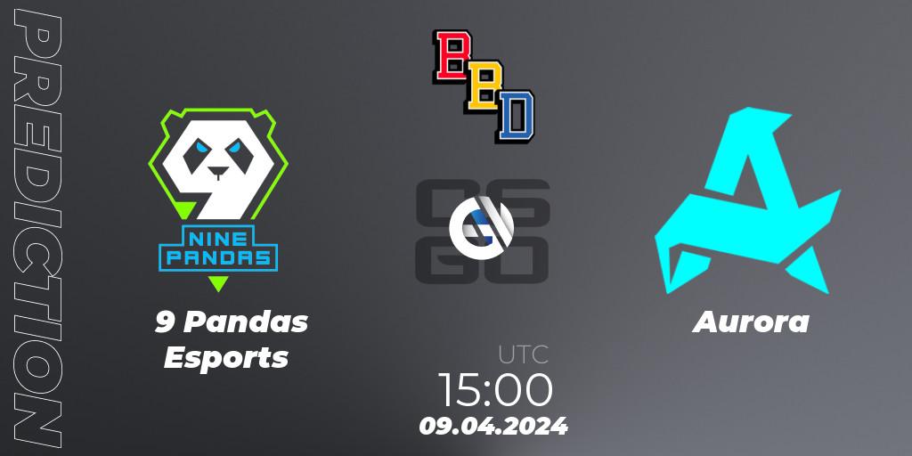 9 Pandas Esports - Aurora: Maç tahminleri. 09.04.2024 at 11:00, Counter-Strike (CS2), BetBoom Dacha Belgrade 2024: European Qualifier