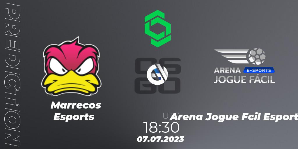 Marrecos Esports - Arena Jogue Fácil Esports: Maç tahminleri. 07.07.2023 at 20:00, Counter-Strike (CS2), CCT South America Series #8: Closed Qualifier