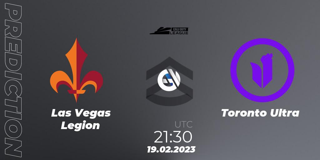 Las Vegas Legion - Toronto Ultra: Maç tahminleri. 19.02.2023 at 21:30, Call of Duty, Call of Duty League 2023: Stage 3 Major Qualifiers