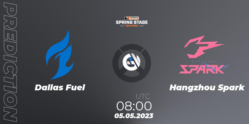 Dallas Fuel - Hangzhou Spark: Maç tahminleri. 05.05.2023 at 08:00, Overwatch, OWL Stage Qualifiers Spring 2023 East