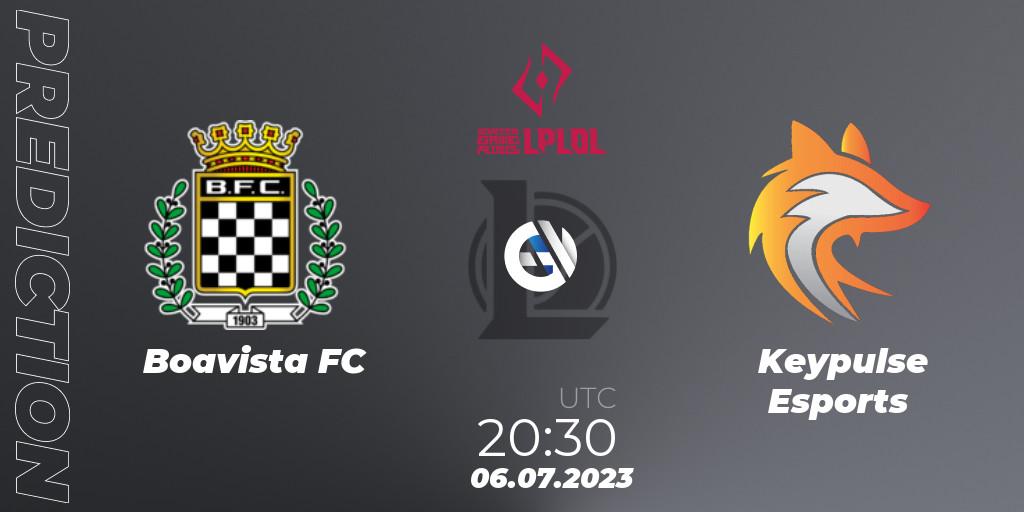 Boavista FC - Keypulse Esports: Maç tahminleri. 06.07.2023 at 20:30, LoL, LPLOL Split 2 2023 - Group Stage