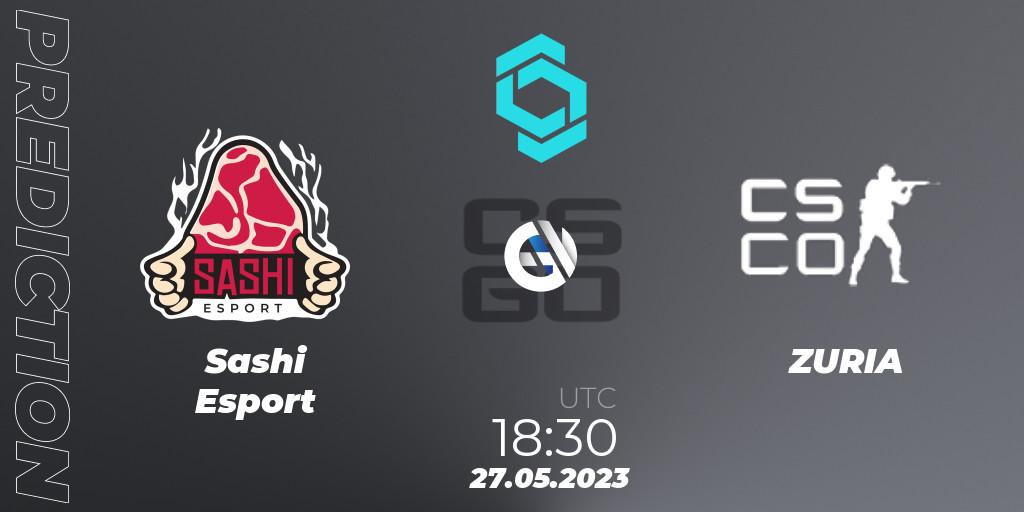  Sashi Esport - ZURIA: Maç tahminleri. 27.05.2023 at 19:40, Counter-Strike (CS2), CCT North Europe Series 5 Closed Qualifier