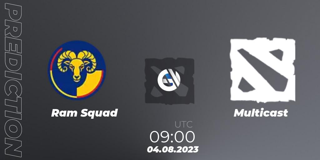 Ram Squad - Multicast: Maç tahminleri. 04.08.2023 at 09:06, Dota 2, European Pro League Season 11