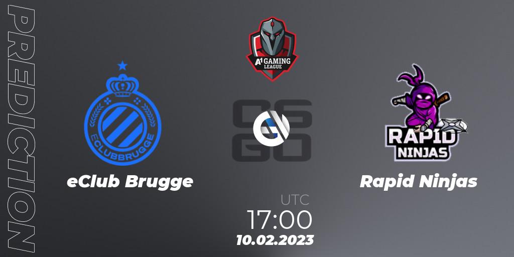 eClub Brugge - Rapid Ninjas: Maç tahminleri. 10.02.23, CS2 (CS:GO), A1 Gaming League 2023