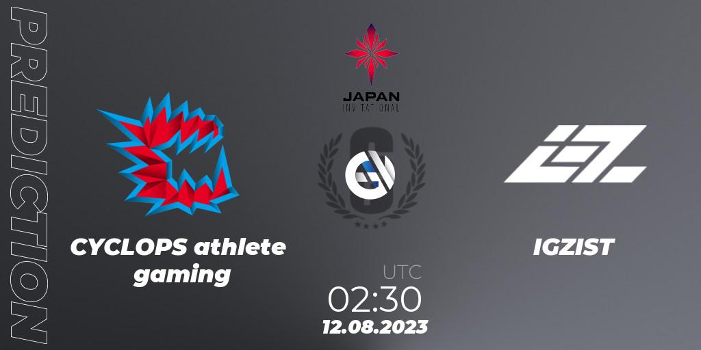 CYCLOPS athlete gaming - IGZIST: Maç tahminleri. 12.08.23, Rainbow Six, Japan Invitational - 2023