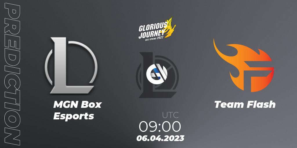 MGN Box Esports - Team Flash: Maç tahminleri. 18.03.2023 at 10:00, LoL, VCS Spring 2023 - Group Stage